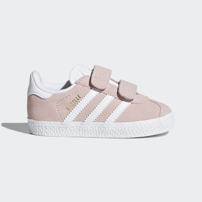 Adidas Gazelle Shoes Icey Pink/White