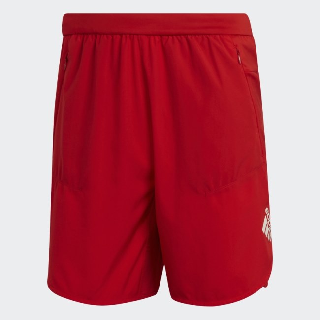 Adidas Red Designed for Training Shorts