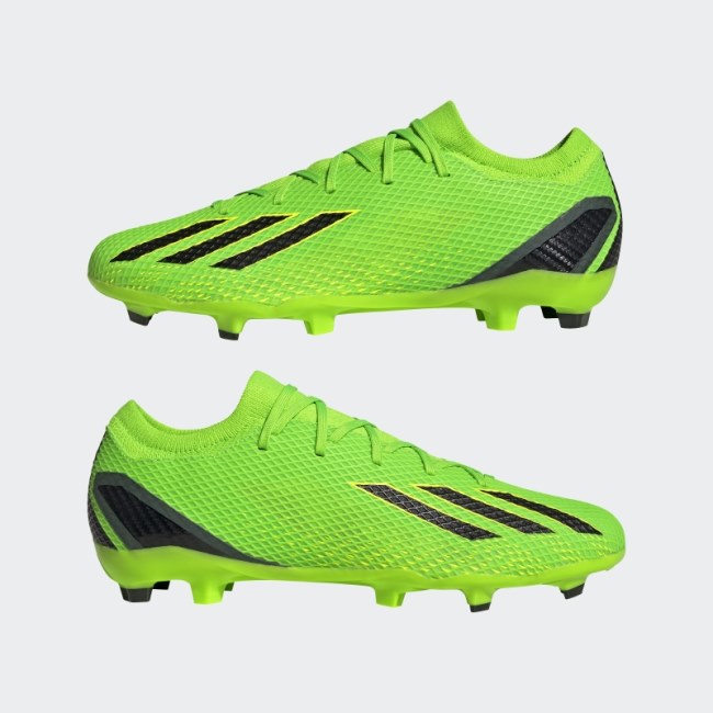 X Speedportal.3 Firm Ground Soccer Cleats Adidas Green