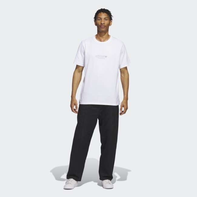 Adidas 4.0 Strike Through T-Shirt White