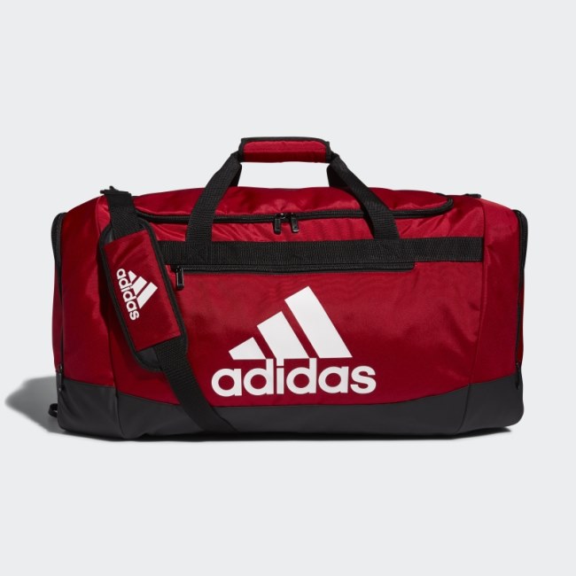 Adidas Defender Duffel Bag Large Mazz Red