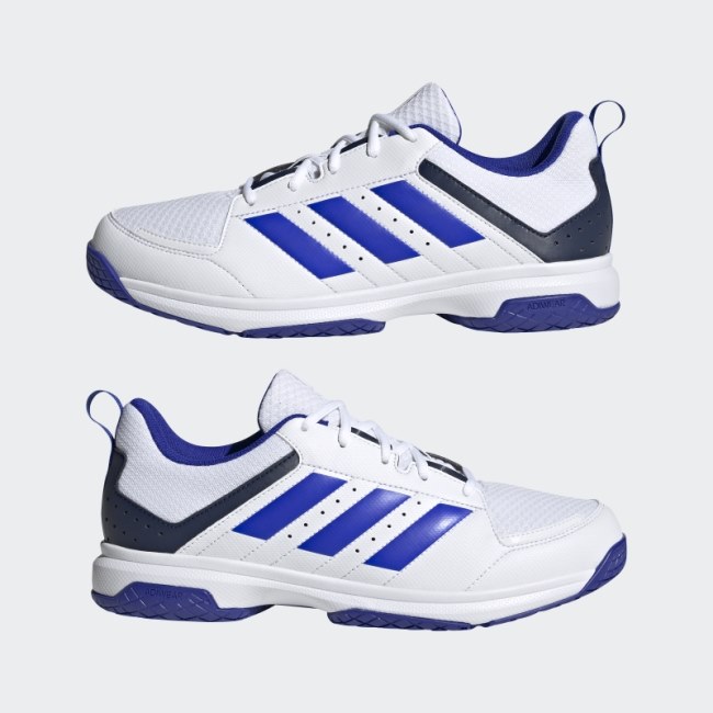 Adidas Ligra 7 Indoor Shoes White