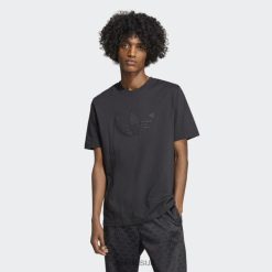 Adidas Shoes 8NL885051 Adidas Men Black Graphics Monogram Tee Black
