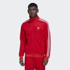 Adidas Shoes 8NL886691 Adidas Men Adicolor Classics Beckenbauer Primeblue Track Jacket Red Red