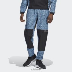 Adidas Shoes 8NL887211 Adidas Men Adventure Winter Allover Print Pants Hot Multicolor Multicolor/Altered Blue