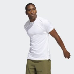 Adidas Shoes 8NL887499 Adidas Men White Aeromotion Tee White