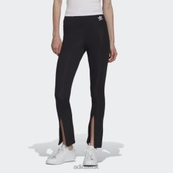 Adidas Shoes 8NL889027 Adidas Women Black Adicolor Classics SST Open Hem Tights Adidas Black