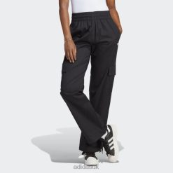 Adidas Shoes 8NL889379 Adidas Women Wide Cargo Pants Black Black
