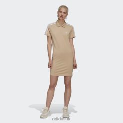Adidas Shoes 8NL889879 Adidas Women Adicolor Classics Beige Tee Dress Adidas Beige