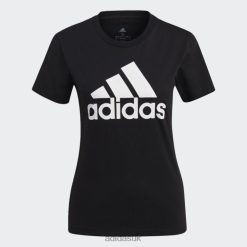 Adidas Special 8NL8810360 Adidas Women Stylish Essentials Logo Tee White Black/White