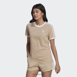 Adidas Special 8NL8810424 Adidas Women Adicolor Classics 3-Stripes Tee Beige Beige