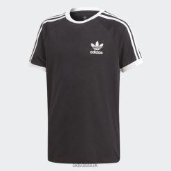 Adidas Special 8NL8812004 Adidas Kids Black 3-Stripes Tee Black/White