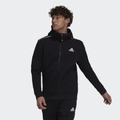 Adidas Special 8NL881300 Adidas Men Z.N.E. Sportswear Hoodie Black Fashion Black