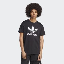 Adidas Special 8NL8813128 Adidas Men Adicolor Classics Trefoil T-Shirt Black Adidas Black