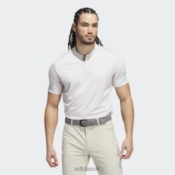 Adidas Special 8NL8813452 Adidas Men Textured Stripe Polo Shirt Bliss Adidas Bliss/White