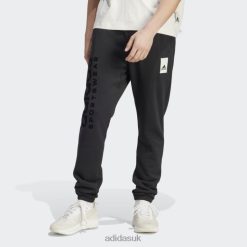 Adidas Special 8NL8813912 Adidas Men Black Lounge Fleece Joggers Black