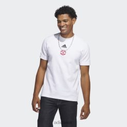 Adidas Special 8NL8814320 Adidas Men White Manchester United Travel T-Shirt White