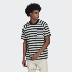 Adidas Special 8NL8814628 Adidas Men Striped Pocket Tee Black Adidas Black