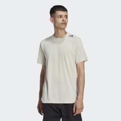 Adidas Special 8NL8814772 Adidas Men Designed for Training T-Shirt Aluminium Adidas Aluminium