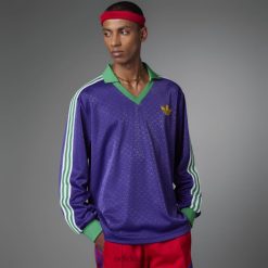 Adidas Special 8NL8814780 Adidas Men Adicolor 70s Vintage Long-Sleeve Top Rich Purple Rich Purple