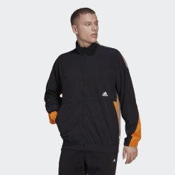 Adidas Special 8NL8815020 Adidas Men TRVL Ventilation Track Top Black Black