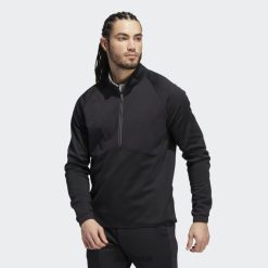 Adidas Special 8NL881592 Adidas Men COLD.RDY 1/4-Zip Pullover Black Black