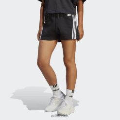 Adidas Special 8NL882372 Adidas Women Future Icons 3-Stripes Shorts Black Stylish Black