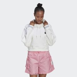 Adidas Special 8NL882720 Adidas Women Short Disney Hoodie White White