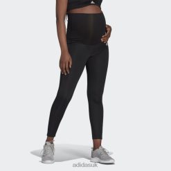 Adidas Special 8NL882812 Adidas Women Black Designed to Move 7/8 Sport Tights (Maternity) Black/White