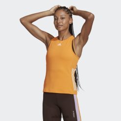 Adidas Special 8NL882940 Adidas Women Hyperglam Tank Top Orange Rush Adidas Orange Rush