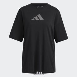 Adidas Special 8NL883700 Adidas Women Black Swarovski? Tee Black