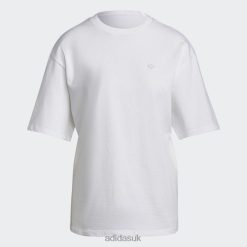 Adidas Special 8NL883712 Adidas Women White Adicolor Heavy Single Jersey Tee White