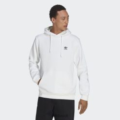 Adidas Special 8NL885444 Adidas Men Trefoil Essentials Hoodie White White