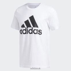 Adidas Special 8NL885532 Adidas Men Badge of Sport Tee White Adidas White