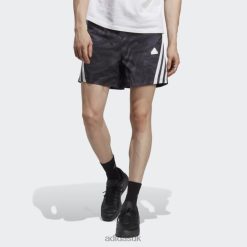 Adidas Special 8NL885600 Adidas Men Future Icons Allover Print Shorts Black Black