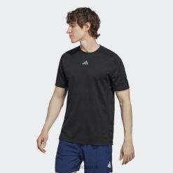 Adidas Special 8NL885644 Adidas Men Black Workout Tee Black