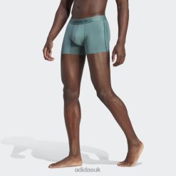 Adidas Special 8NL885812 Adidas Men Hazy Emerald TRUNK 2PP COM FLEX ECO SOFT Hazy Emerald/Altered Blue