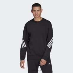 Adidas Special 8NL886284 Adidas Men Fashion Future Icons 3-Stripes Sweatshirt Black Black