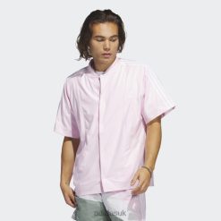 Adidas Special 8NL886432 Adidas Men Baseball Snap Top Pink Adidas Pink