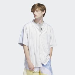 Adidas Special 8NL886456 Adidas Men Baseball Snap Top White Adidas White