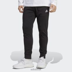 Adidas Special 8NL886632 Adidas Men Essentials Single Jersey Tapered Cuff Pants Black Black