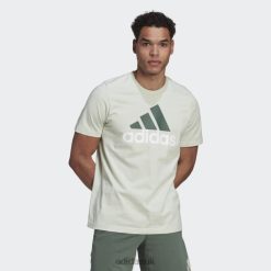 Adidas Special 8NL887080 Adidas Men Essentials Big Logo Tee Green Adidas Green/Green Oxide