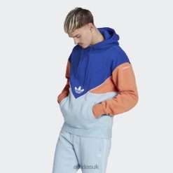 Adidas Special 8NL887480 Adidas Men Adicolor Seasonal Archive Hoodie Sky Blue/Sky/Hazy Copper