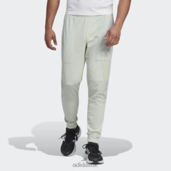Adidas Special 8NL887524 Adidas Men Essentials BrandLove French Terry Pants Green Adidas Green/Silver