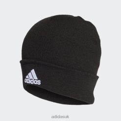 Adidas Special 8NL887700 Adidas Unisex Logo Beanie Black Black/White