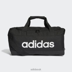 Adidas Special 8NL888144 Adidas Unisex Essentials Logo Duffel Bag Extra Small Black Black/White