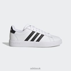 Adidas Special 8NL888348 Adidas Women Fashion Grand Court Cloudfoam Lifestyle Court Comfort Shoes Black White/Black