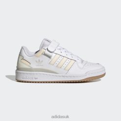 Adidas Special 8NL888676 Adidas Women Forum Low Shoes Ecru Tint White/Ecru Tint/Gum