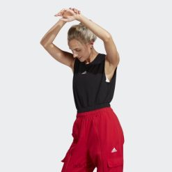 Adidas Special 8NL888836 Adidas Women Black Dance Bodysuit Black