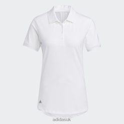 Adidas Special 8NL888996 Adidas Women Ultimate365 Solid Polo Shirt White Fashion White